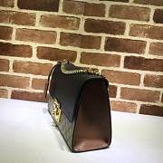 GUCCI Padlock Mini Bag (Brown Gram Brown) 409486 - 4