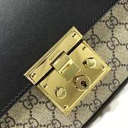 GUCCI Padlock Mini Bag (Brown Gram Brown) 409486 - 2