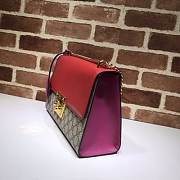 GUCCI Padlock Mini Bag (Brown Red) 409486 - 6