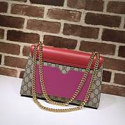 GUCCI Padlock Mini Bag (Brown Red) 409486 - 2