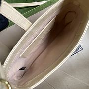 Gucci Jackie 1961 mini shoulder bag (ivory leather) 637091 size 19cm - 5