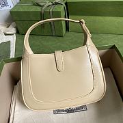 Gucci Jackie 1961 mini shoulder bag (ivory leather) 637091 size 19cm - 3