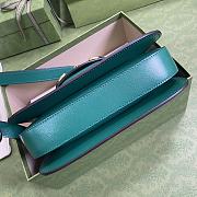 GUCCI Horsebit 1955 Shoulder Bag (Grass Green_Green) 602204 - 2