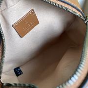 GUCCI GG Marmont mini round shoulder bag (Brown) 550154 - 6