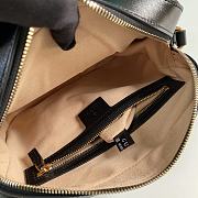 GUCCI Horsebit 1955 small shoulder bag (Black leather) 645454 1DB0G 1000 - 4