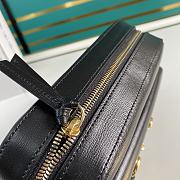 GUCCI Horsebit 1955 small shoulder bag (Black leather) 645454 1DB0G 1000 - 6