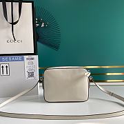 GUCCI Horsebit 1955 small shoulder bag (White leather) 645454 1DB0G 9022 - 3
