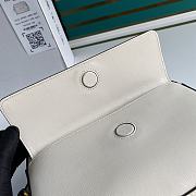 GUCCI Horsebit 1955 small shoulder bag (White leather) 645454 1DB0G 9022 - 6