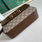 GUCCI Horsebit 1955 small shoulder bag (Brown leather details) ‎645454 92TCG 8563 - 2