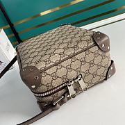 GUCCI GG shoulder bag with leather details (Beige_Ebony) 626363 92TDN 8358 - 6