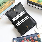 GUCCI Horsebit 1955 card case wallet (Black leather) ‎621887 0YK0G 1000 - 3