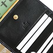 GUCCI Horsebit 1955 card case wallet (Black leather) ‎621887 0YK0G 1000 - 2