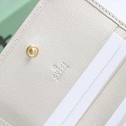 GUCCI Horsebit 1955 card case wallet (White leather) ‎621887 0YK0G 9022 - 3