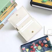 GUCCI Horsebit 1955 card case wallet (White leather) ‎621887 0YK0G 9022 - 2
