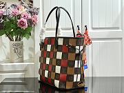 LV Neverfull (Woven Red) M40993 Size 31 x 28.5 x 17 cm - 4