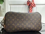 LV Neverfull (Woven Red) M40993 Size 31 x 28.5 x 17 cm - 5