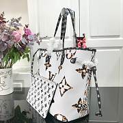 LV Neverfull Big Letter (White) M41177 - 6