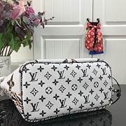 LV Neverfull Big Letter (White) M41177 - 3