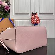 LV Neverfull MM (Pink Leather) M54185 - 5