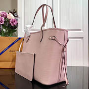 LV Neverfull MM (Pink Leather) M54185 - 3