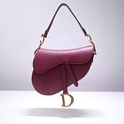 Dior Saddle (Amaranth Grained Calfskin) M0446CBAA_M42R - 5