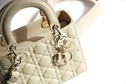 Dior Lady My ABCDIOR Bag (Beige Cannage Lambskin) M0538OCEA_M39U - 3