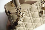 Dior Lady My ABCDIOR Bag (Beige Cannage Lambskin) M0538OCEA_M39U - 5
