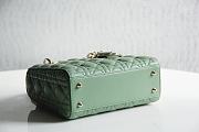 Dior Lady My ABCDIOR Bag (Willow Green Cannage Lambskin) M0538OCEA_M64H - 2