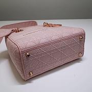 Dior Lady (Light Pink) 44532 Size 24x20x11cm - 6
