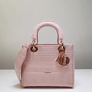 Dior Lady (Light Pink) 44532 Size 24x20x11cm - 1