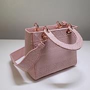 Dior Lady (Light Pink) 44532 Size 24x20x11cm - 5