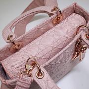 Dior Lady (Light Pink) 44532 Size 24x20x11cm - 2
