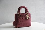 Dior Lady (Pink) 44532 Size 24x20x11cm - 1