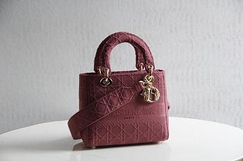 Dior Lady (Pink) 44532 Size 24x20x11cm