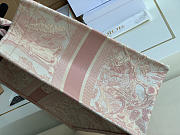 Dior Large Book Tote (Pink) Toile de Jouy Embroidery 41cm M1286ZTDT_M956 - 5