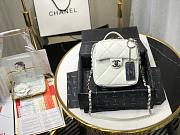 Chanel Retro Camera Bag (White) AS1323 - 1