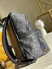 LV Discovery Small Backpack (Pastel Noir) Canvas M57274 - 5