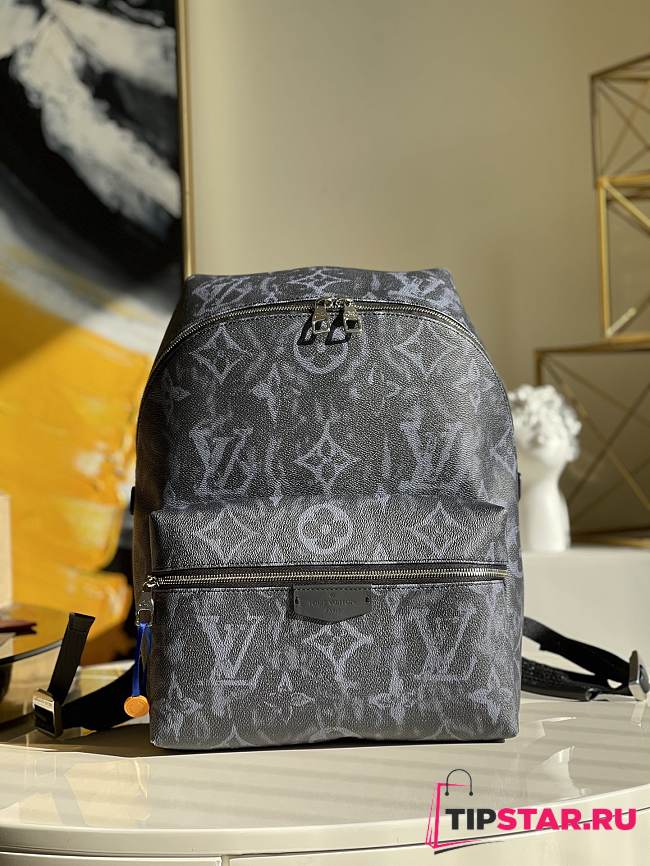 LV Discovery Small Backpack (Pastel Noir) Canvas M57274 - 1