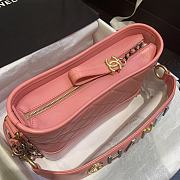 CHANEL'S Gabrielle Small Hobo Bag (Pink) AS0865 B02339 N5945 - 3