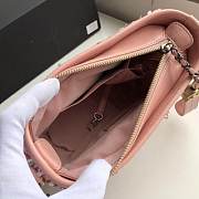 CHANEL'S Gabrielle Small Hobo Bag Tweed (Pink) 91810 - 2