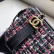 CHANEL'S Gabrielle Small Hobo Bag Tweed (Black) 91810 - 5
