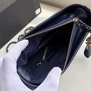 CHANEL'S Gabrielle Small Hobo Bag Tweed (Dark Blue) 91810 - 2