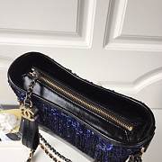 CHANEL'S Gabrielle Small Hobo Bag (Dark Blue) 98010 - 4