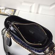 CHANEL'S Gabrielle Small Hobo Bag (Dark Blue) 98010 - 6