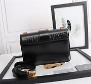 DIOR 30 Montaigne Box Bag (Black) M9204UMOS_M911 - 3