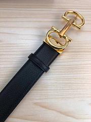Ferragamo original single leather with a 3.5-gold band width - 6