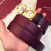 Ferragamo original single leather with a 3.5-gold band width (2) - 4