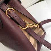 Burberry Shoulder Bag (Purple) Model 6181 - 6