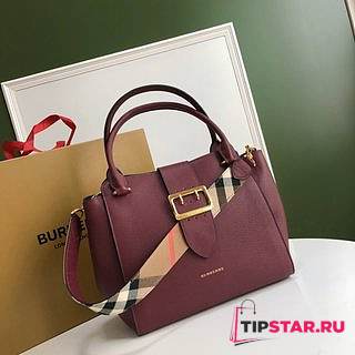 Burberry Buckle Bag (Purple) 0221 - 1