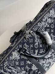 LV Keepall Bandoulière 50 (Monogram Tapestry canvas) 50cm M57285 - 6